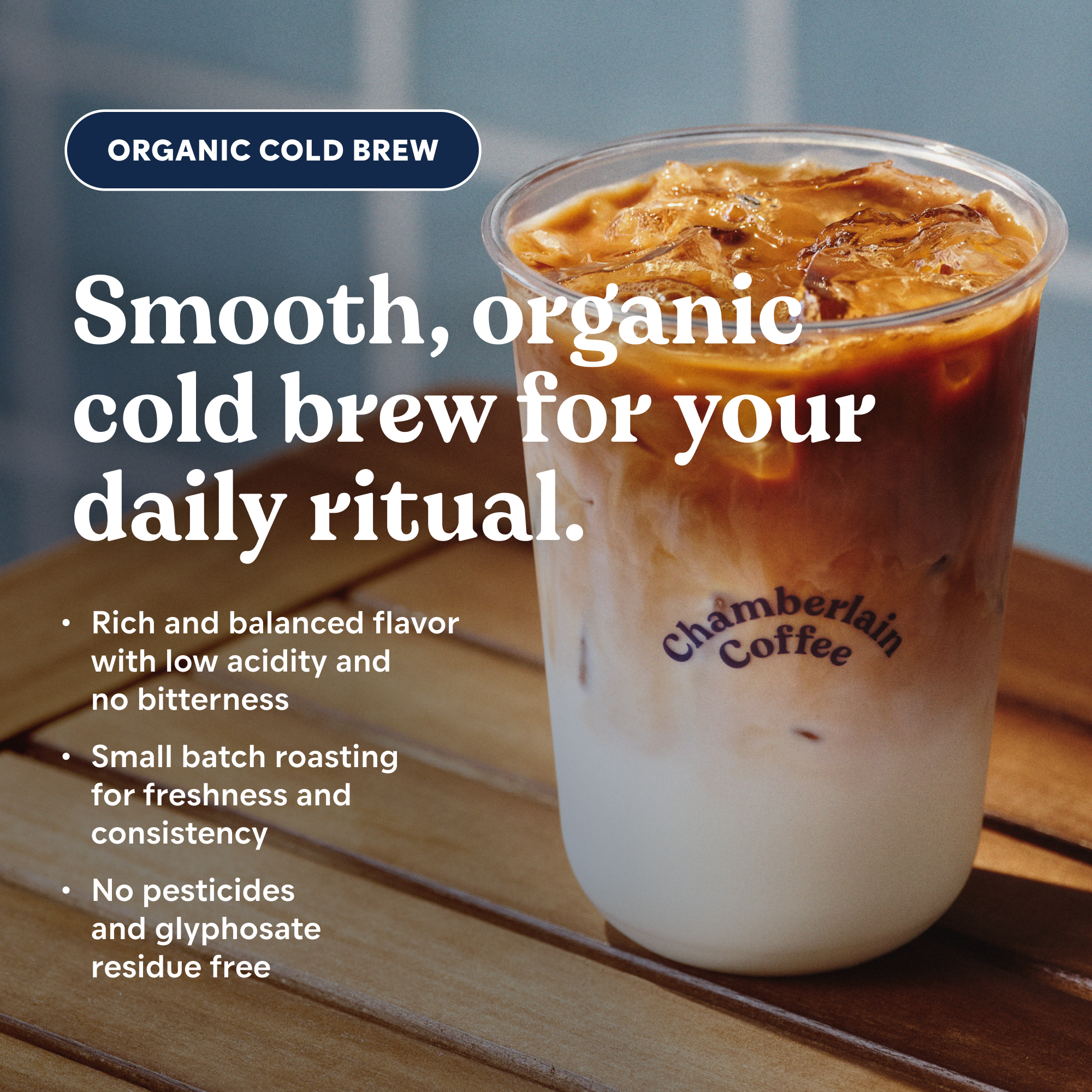 Organic Medium Roast Cold Brew Singles