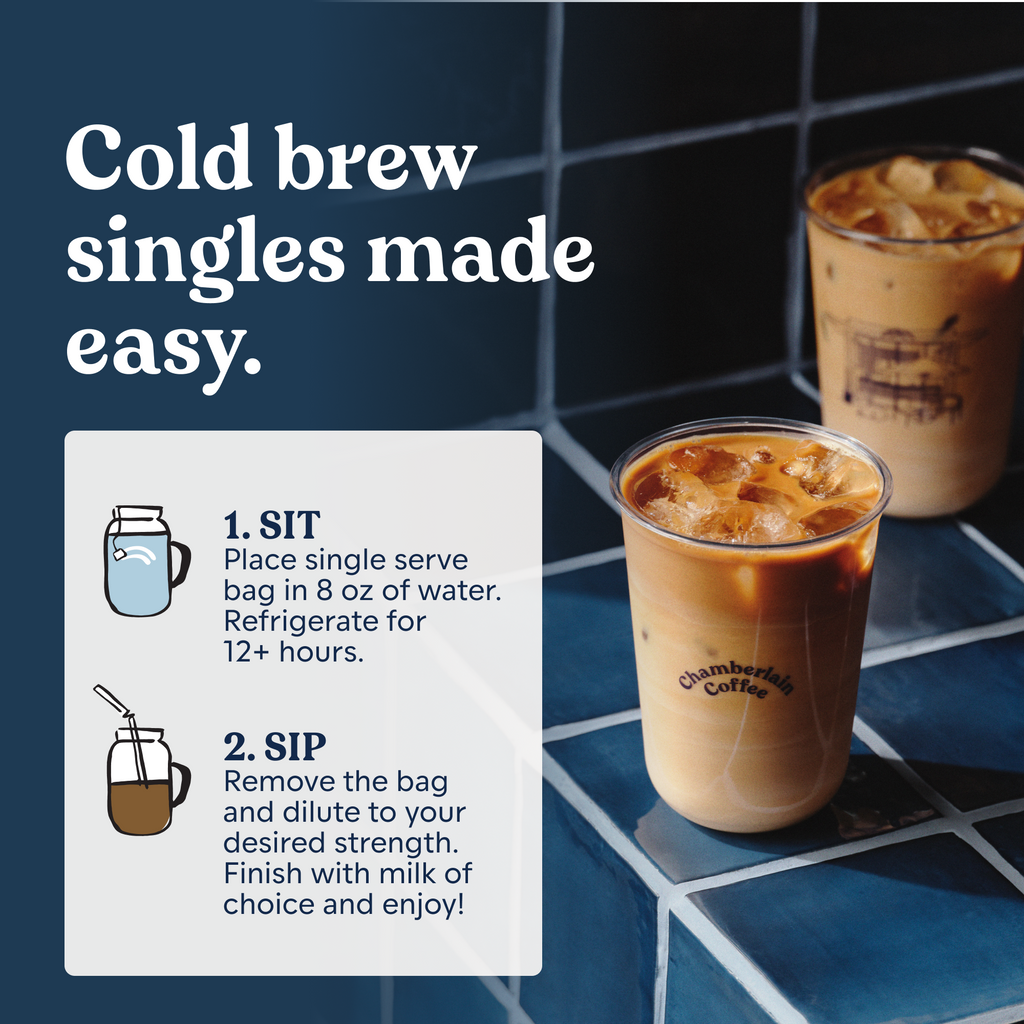 Organic Medium Roast Cold Brew Singles